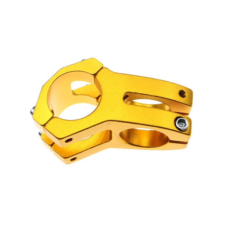 WAKE 31.8 Stem 45mm Bike Stem Wake Mountain Bike Stem Short Handlebar Stem for Most Bicycle, Road Bike, MTB, BMX, Fixie Gear, Cycling (Aluminum Alloy, Gold) - Image 5